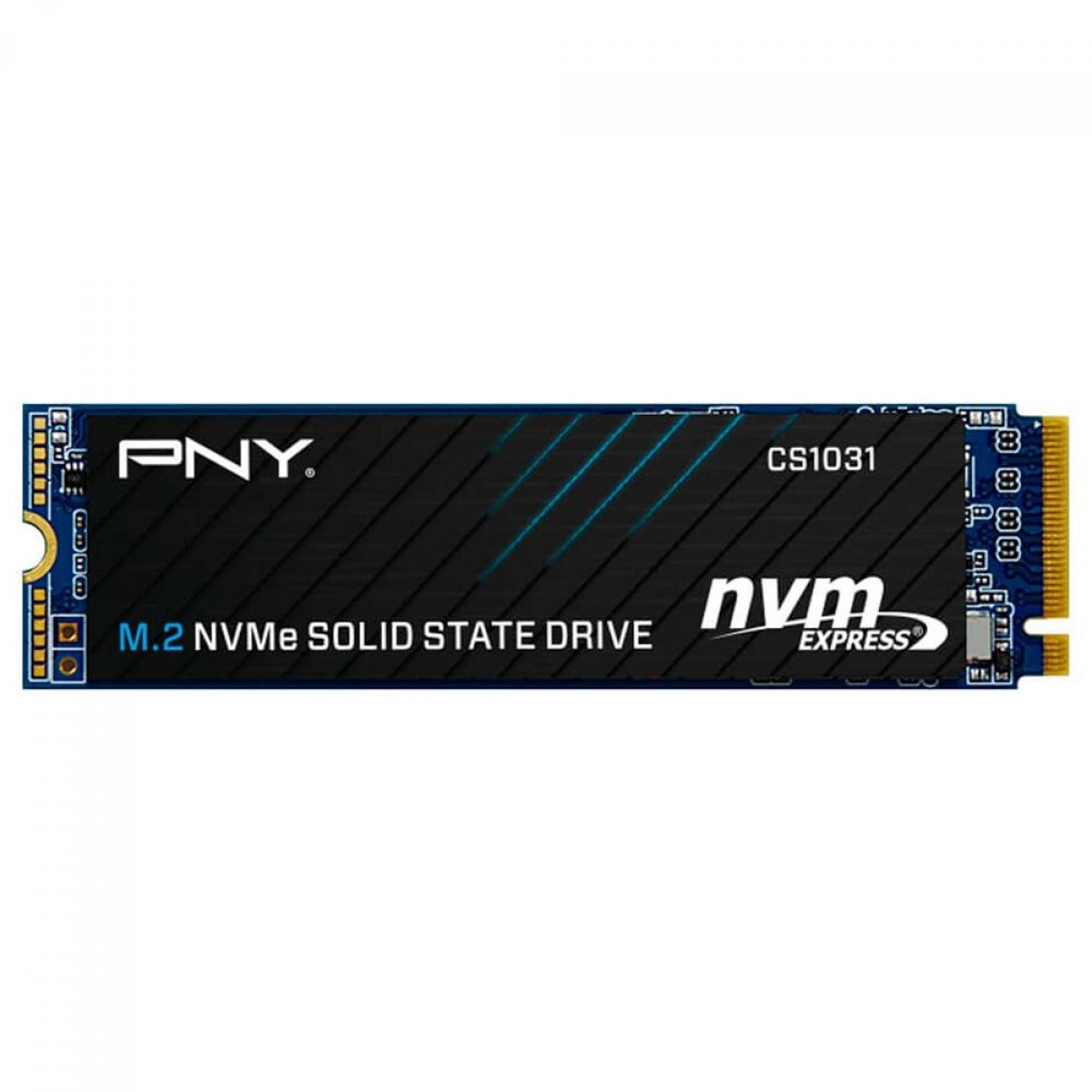 SSD PNY CS1031, 256GB, M.2 NVMe, Leitura 1700MBs e Gravação 1100MBs, M280CS1031-256-CL