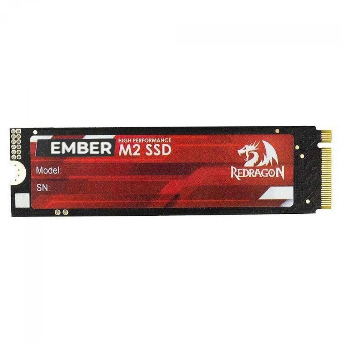 SSD Redragon Ember, 512GB, M.2 PCIe 3.0, Leitura 2100MB/s E Gravação 1800MB/s, GD-407