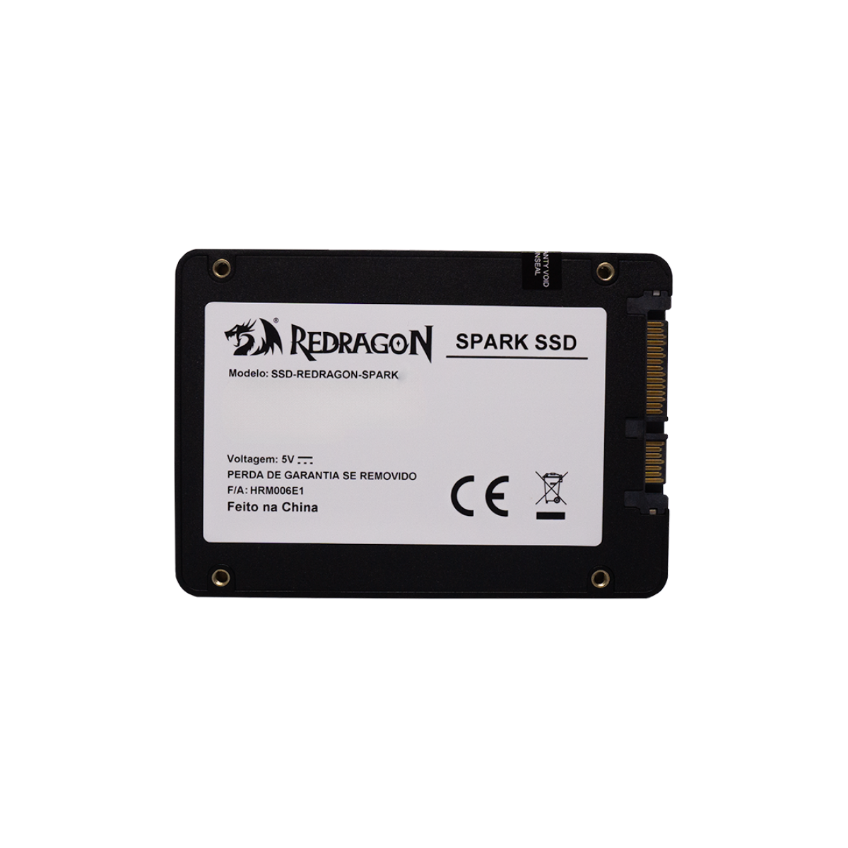 SSD Redragon Spark, 480GB, SATA 2.5, Leitura 550MB/s E Gravação 470MB/s, GD-307