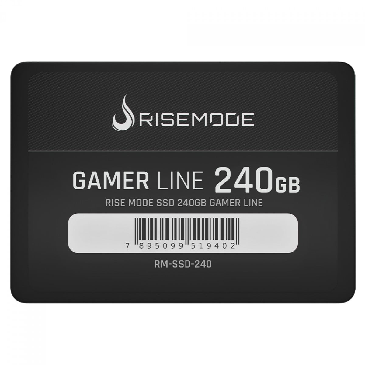 SSD Rise Mode Gamer Line, 240GB, Sata III, Leitura 535MBs e Gravação 435MBs, RM-SSD-240