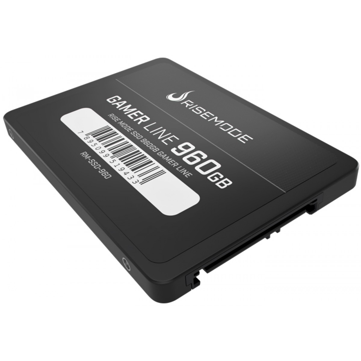 SSD Rise Mode Gamer Line, 960GB, Sata III, Leitura 535MBs e Gravação 435MBs, RM-SSD-960