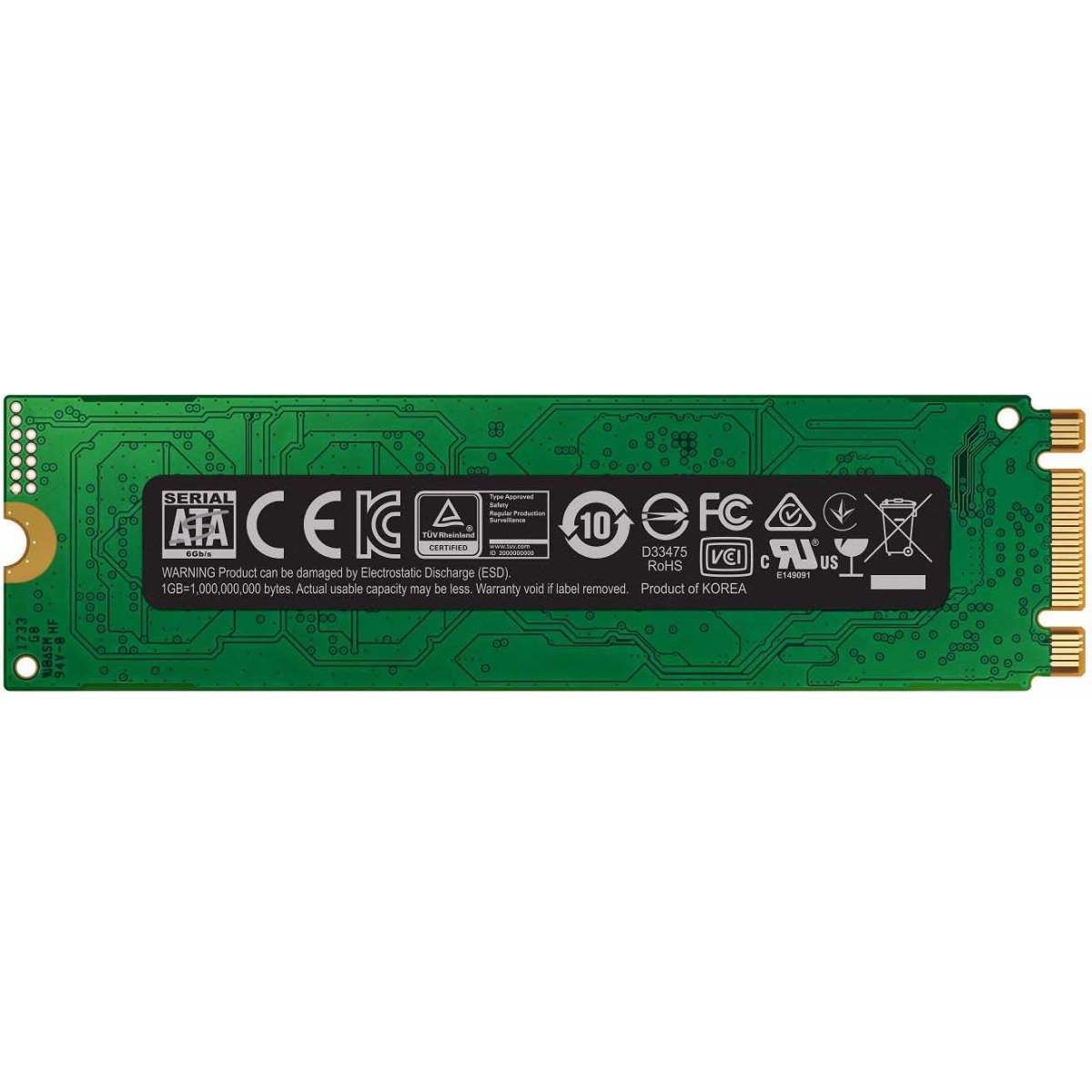SSD Samsung 860 EVO 500GB, M.2 2280, Leitura 550MBs e Gravação 520MBs, MZ-N6E500BW