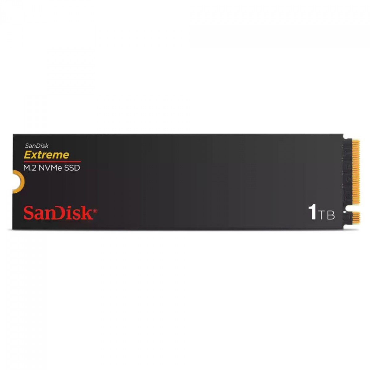 SSD SanDisk Extreme, 1TB, M.2 NVMe PCIe 4.0, Leitura 5150MBs e Gravação 4900MBs, SDSSDX3N-1T00-G26