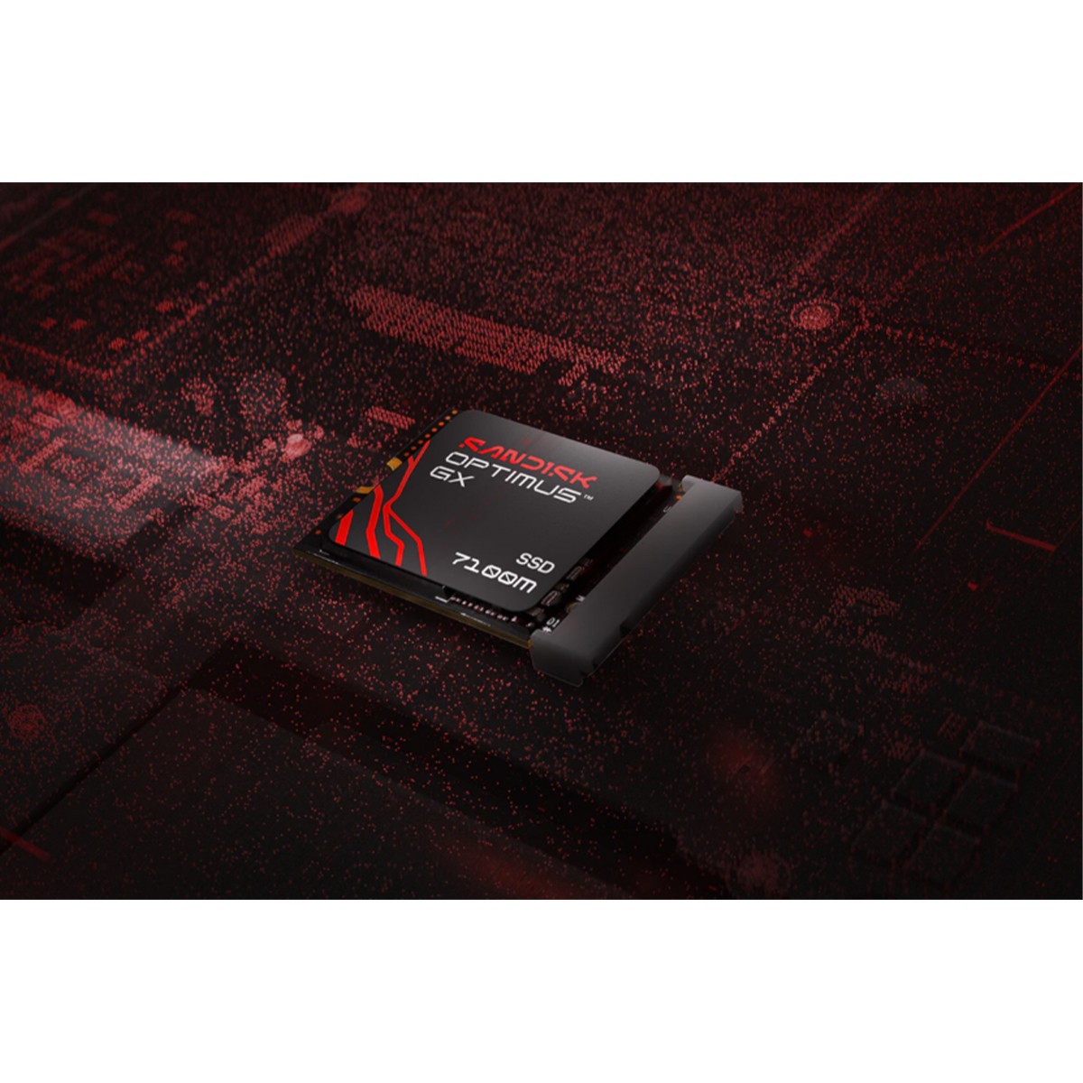 SSD SanDisk Optimus GX 7100M, 2TB, NVMe PCIe 4.0, M.2 2230, Leitura 7,250MBs e Gravação 6,900MBs, SDSP71200TAT-000E0