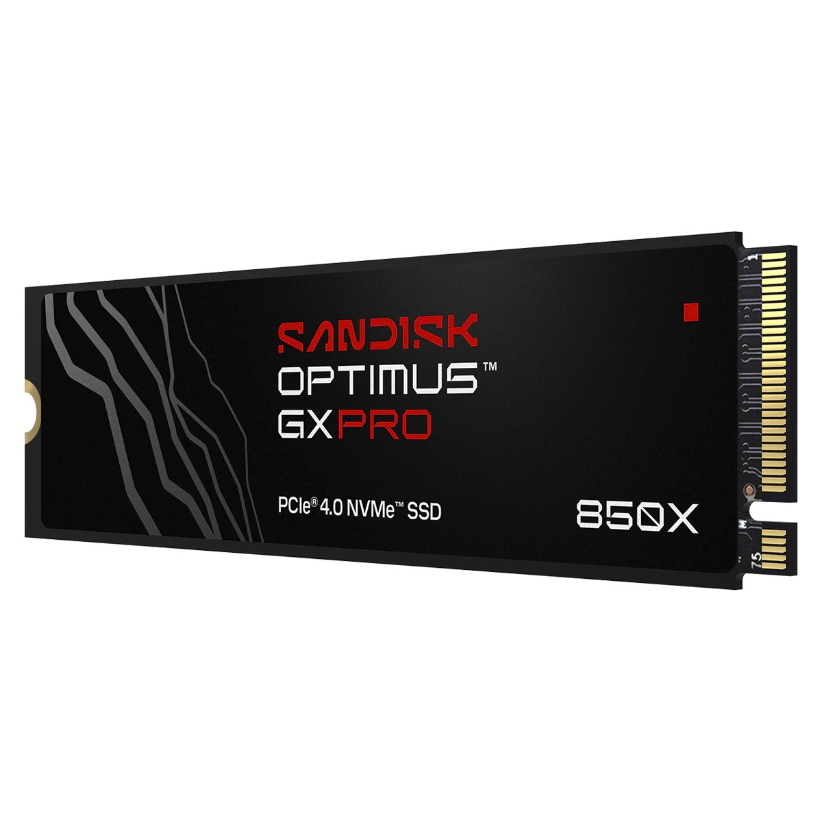 SSD SanDisk Optimus GX PRO 850X, 2TB, NVMe PCIe 4.0, M.2 2280, Leitura 7,300MBs e Gravação 6,600MBs, SDSP81200TAN-000E0