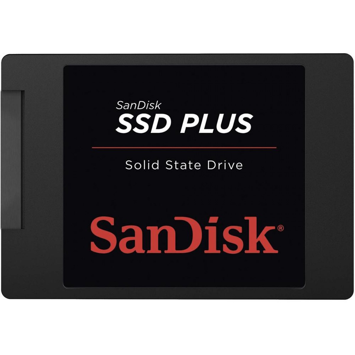 SSD SanDisk Plus 1TB, Sata III, Leitura 535MBs e Gravação 450MBs, SDSSDA-1T00-G26