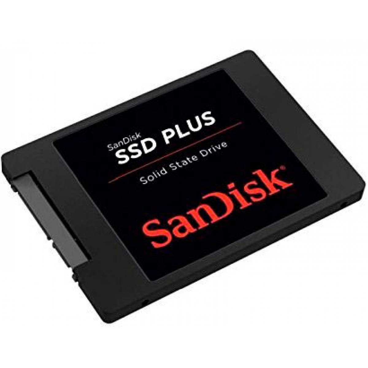 SSD Sandisk Plus, 240GB, Sata III, Leitura 530MBs e Gravação 440MBs, SDSSDA-240G-G26