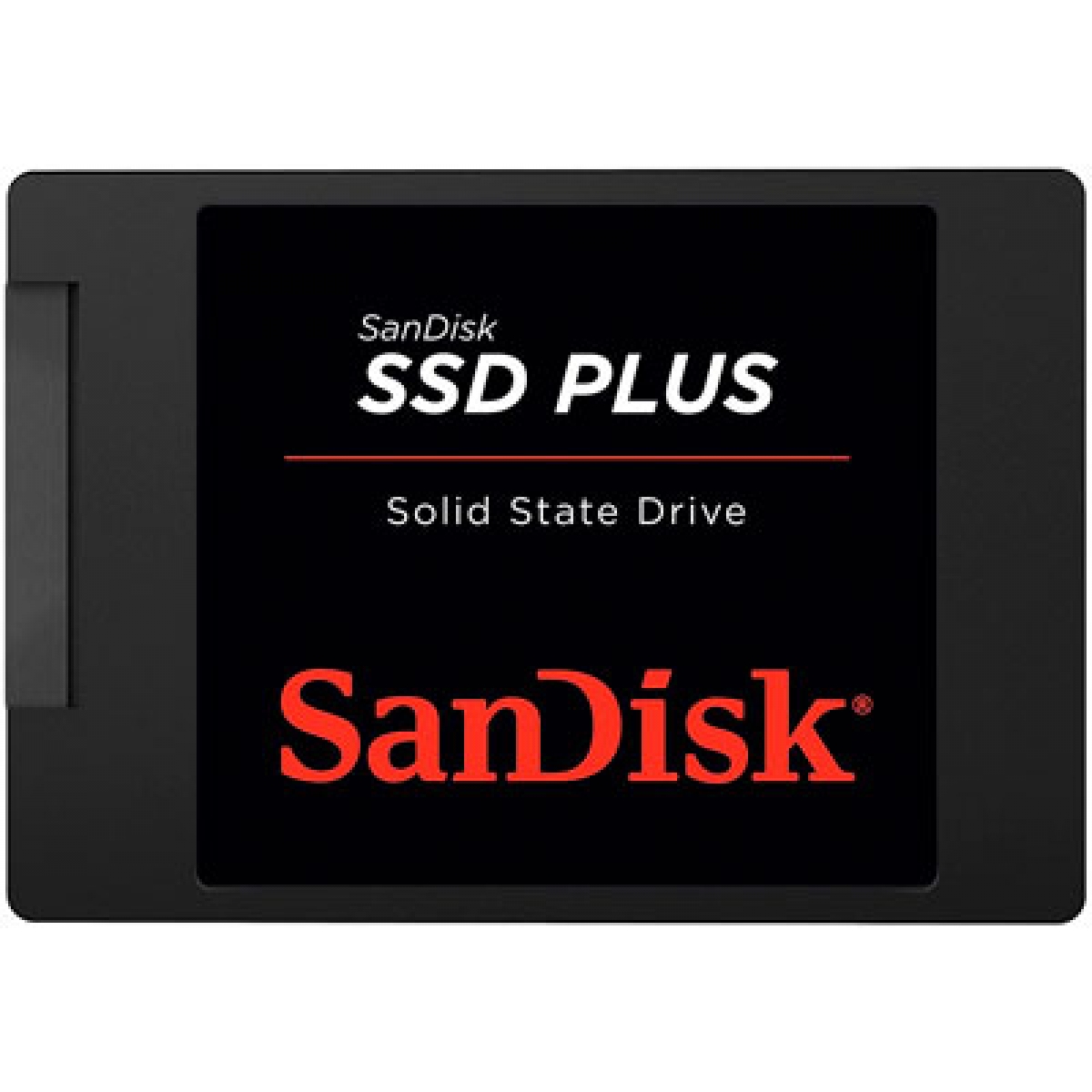 SSD Sandisk Plus, 480GB, Sata III, Leitura: 535MBs e Gravação: 445MBs, SDSSDA-480G-G26