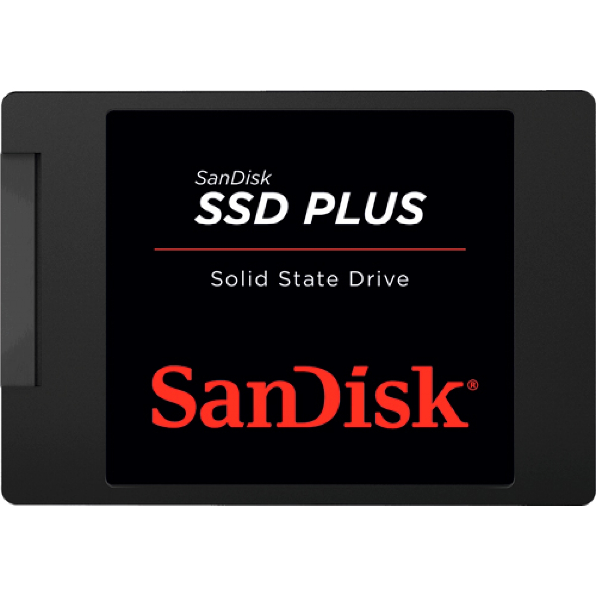 SSD SanDisk Plus, 120GB, Sata III, Leitura 530MBs e Gravação 400MBs, SDSSDA-120G-G27