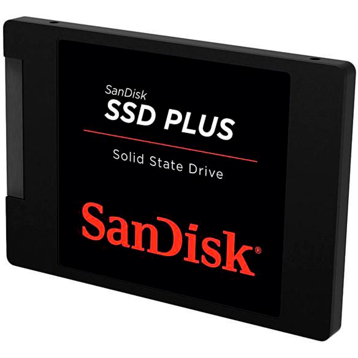 SSD SanDisk Plus, 120GB, Sata III, Leitura 530MBs e Gravação 400MBs, SDSSDA-120G-G27