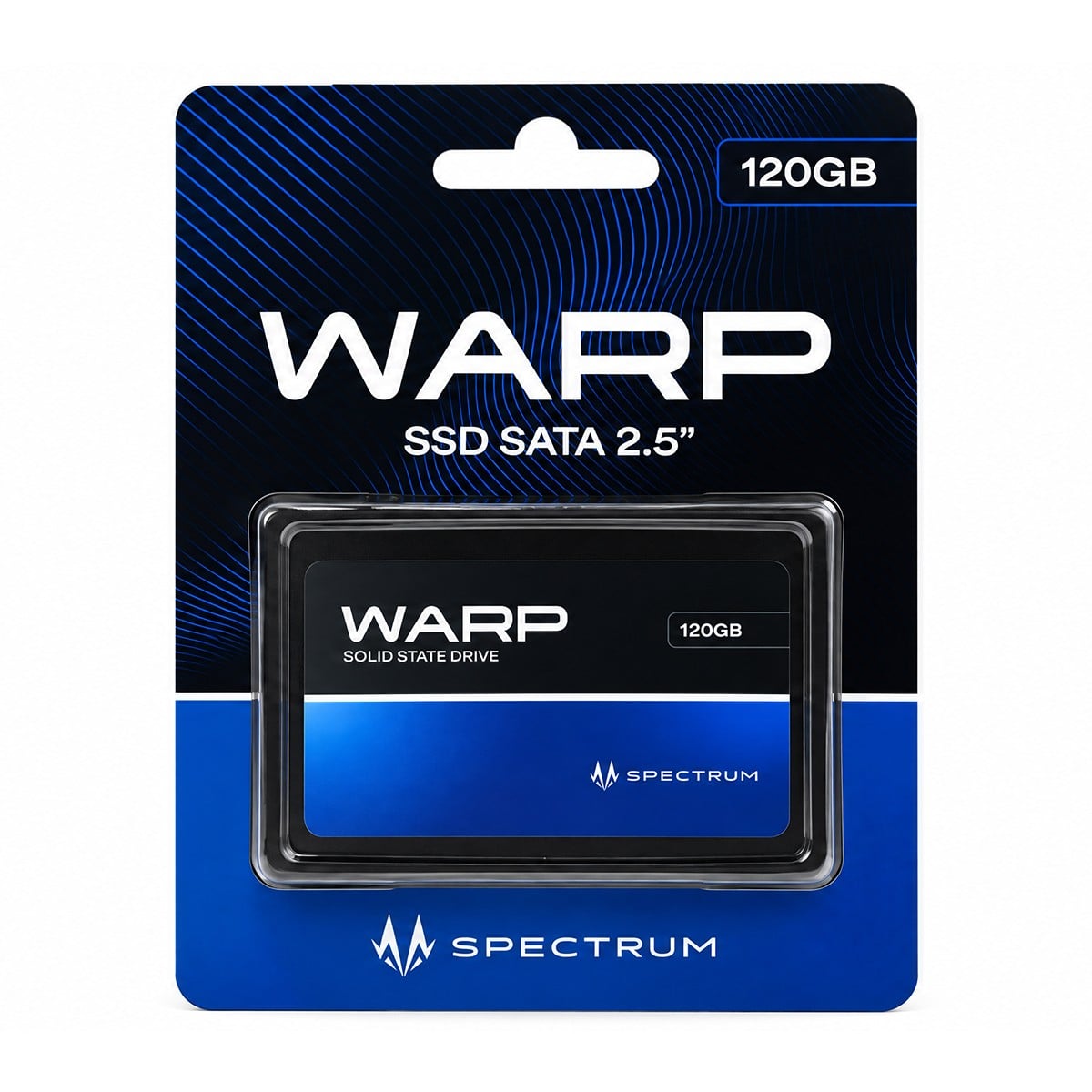 SSD Spectrum Warp, 120GB, Sata III, Leitura 530MBs e Gravação 440MBs, ST-SD-WRS120G