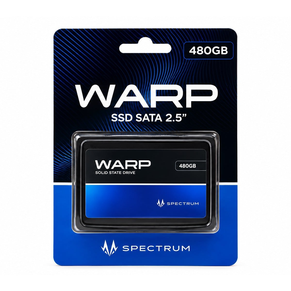 SSD Spectrum Warp, 480GB, Sata III, Leitura 500MBs e Gravação 470MBs, ST-SD-WRS480G