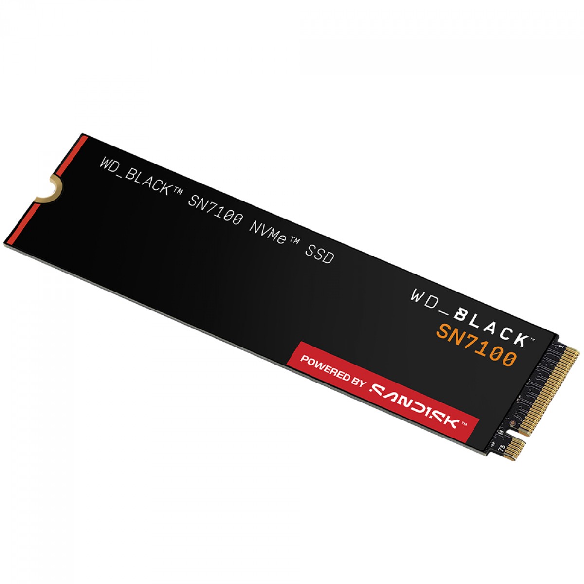 SSD WD_Black SN7100 500GB, M.2 2280, NVMe, Leitura 6800MBs e
