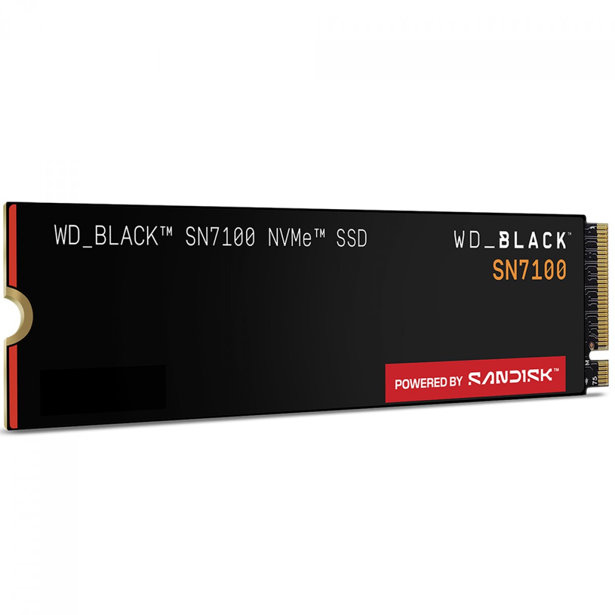 SSD WD_Black SN7100 500GB, M.2 2280, NVMe, Leitura 6800MBs e