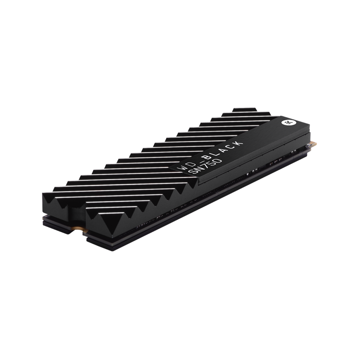 SSD WD_Black SN750 2TB, M.2 2280, Nvme, Leitura 3400MBs, Gravação 2900MBs, C/Heatsink, WDS200T3XHC