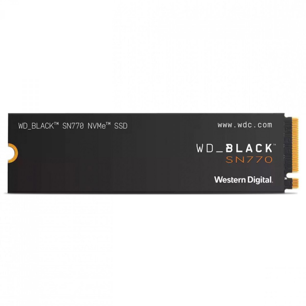 SSD WD_Black SN770 250GB, M.2 2280, NVMe, Leitura 4000MBs e Gravação 2000MBs, WDS250G3X0E