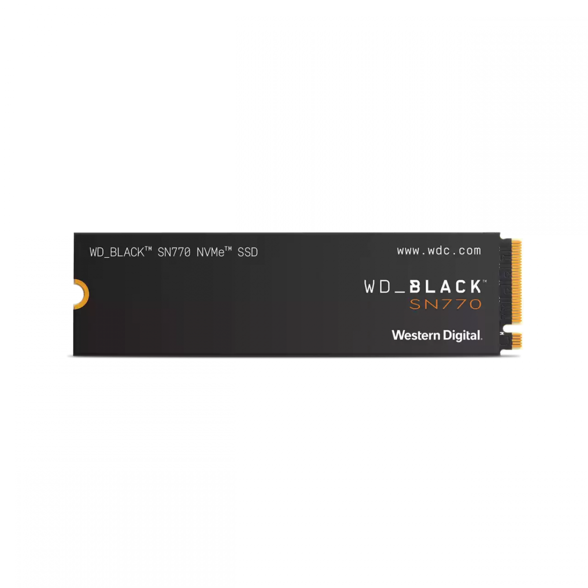 SSD WD Black SN770 500GB, M.2 2280, NVMe, Leitura 5000MBs e Gravação 4000MBs + Copo WD_Black