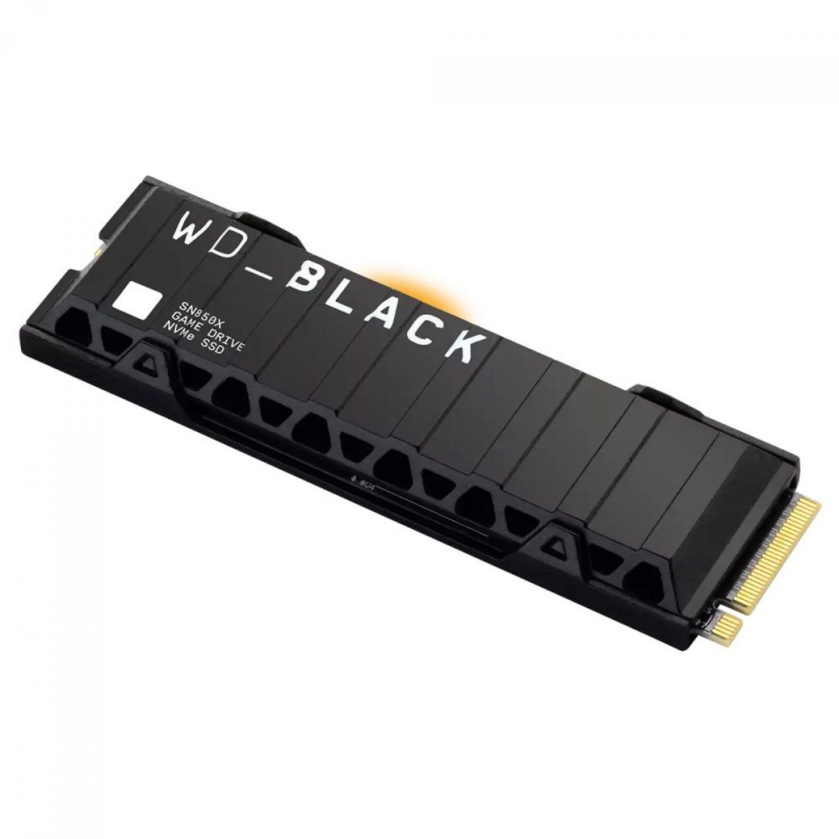 SSD WD_Black SN850X, 2TB, M.2 NVMe, 2280, PCIe 4.0, 7300MB/s Leitura e 6600MB/s2 Gravação, Com Heatsink, WDS200T2XHE