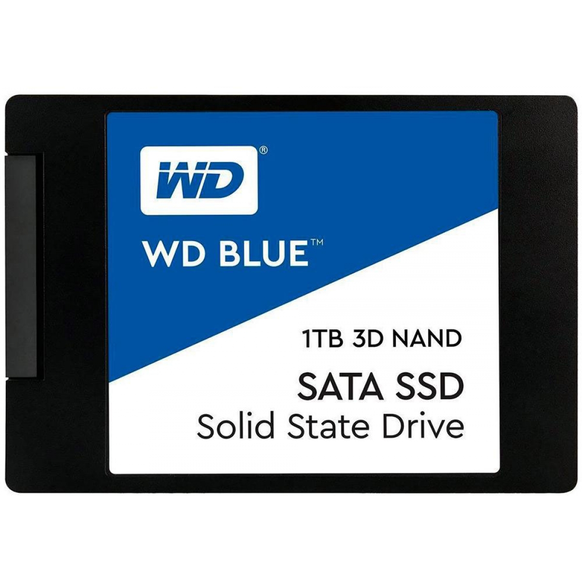 SSD WD Blue 1TB, Sata III, Leitura 560MBs e Gravação 530MBs, WDS100T2B0A 
