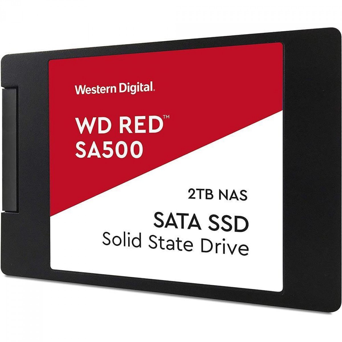 SSD WD_Red SA500, 2TB, Sata III, NAS, Leitura 560MBs e Gravação 530MBs, WDS200T1R0A