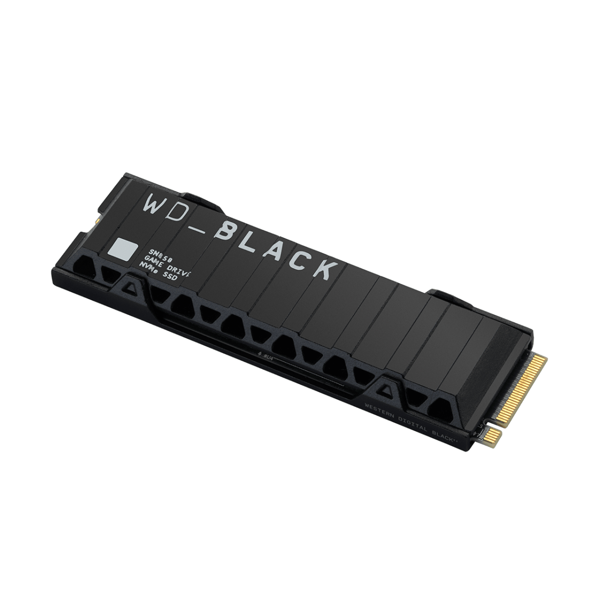 SSD Western Digital, WD_Black SN850, 2TB, NVMe, 7000 MB/s Leitura e 5300 MB/s2 Gravação, Com Heatsink, WDS200T1XHE