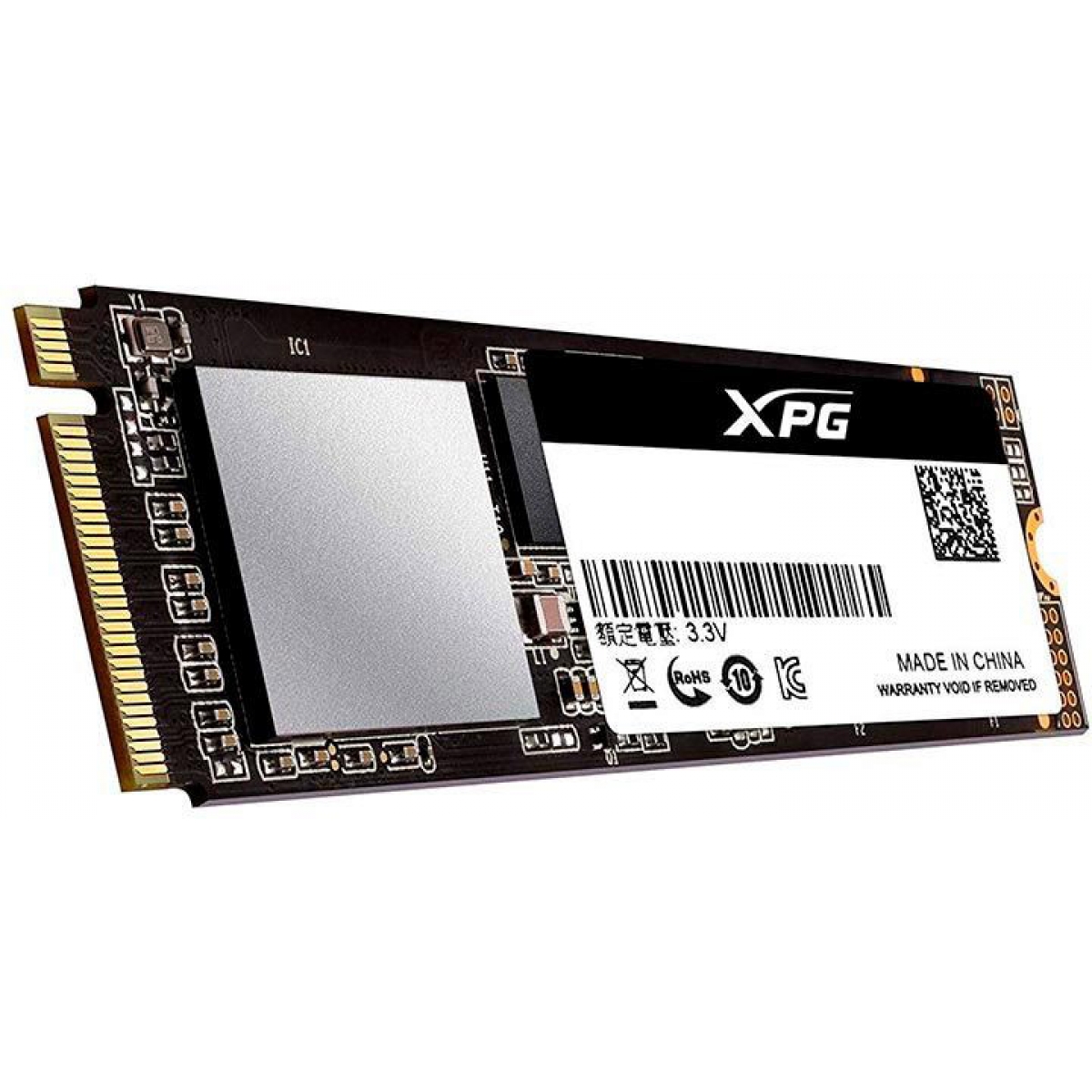 SSD XPG SX8200 PRO, 512GB, M.2 2280, NVMe, Leitura: 3500MBs e Gravação: 3000MBs, ASX8200PNP-512GT-C