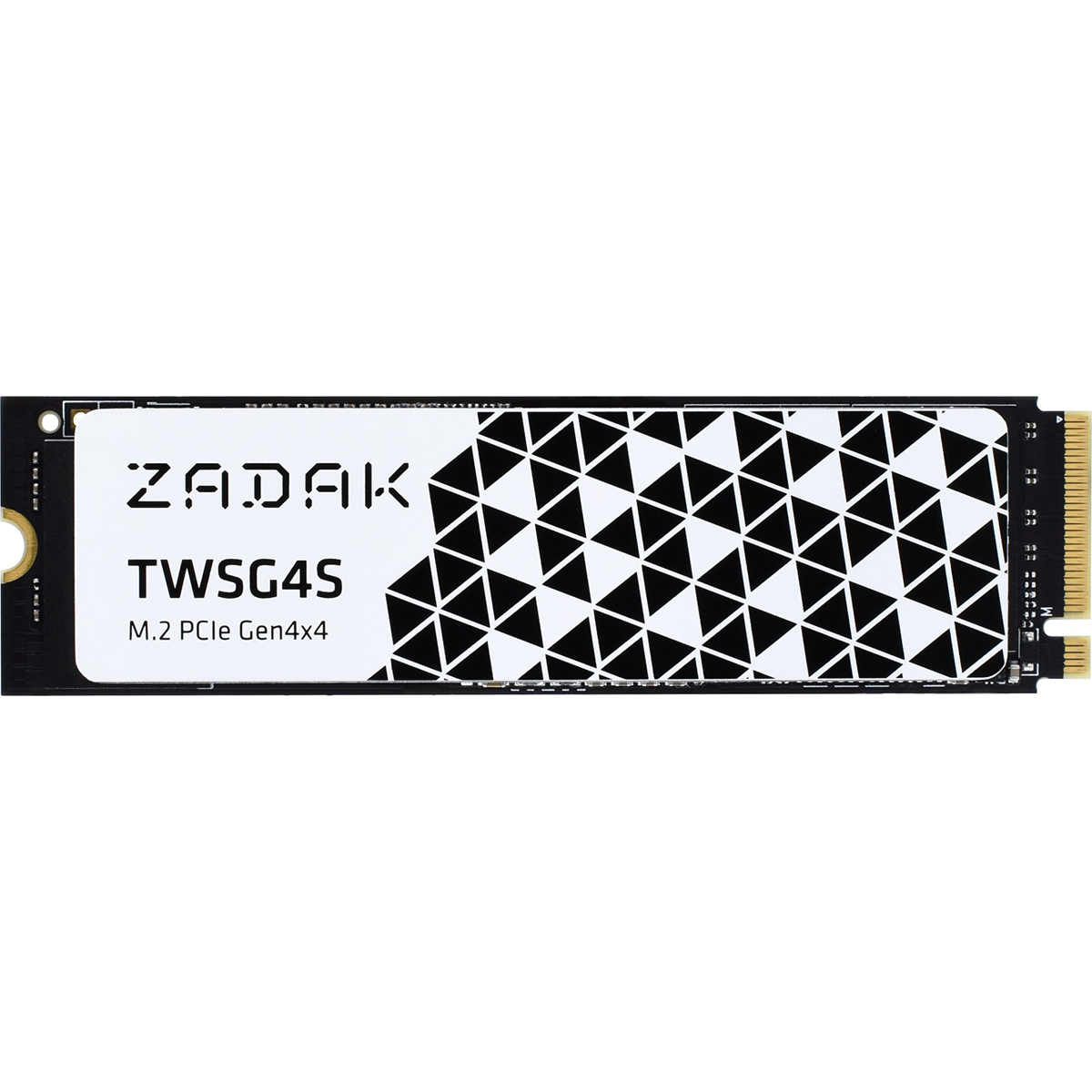 SSD Zadak TWSG4S 1TB, PCIe Gen 4x4 M.1.4 NVMe, Leitura 7400MBs e Gravação 7000MBs, ZS1TBTWSG4S-1
