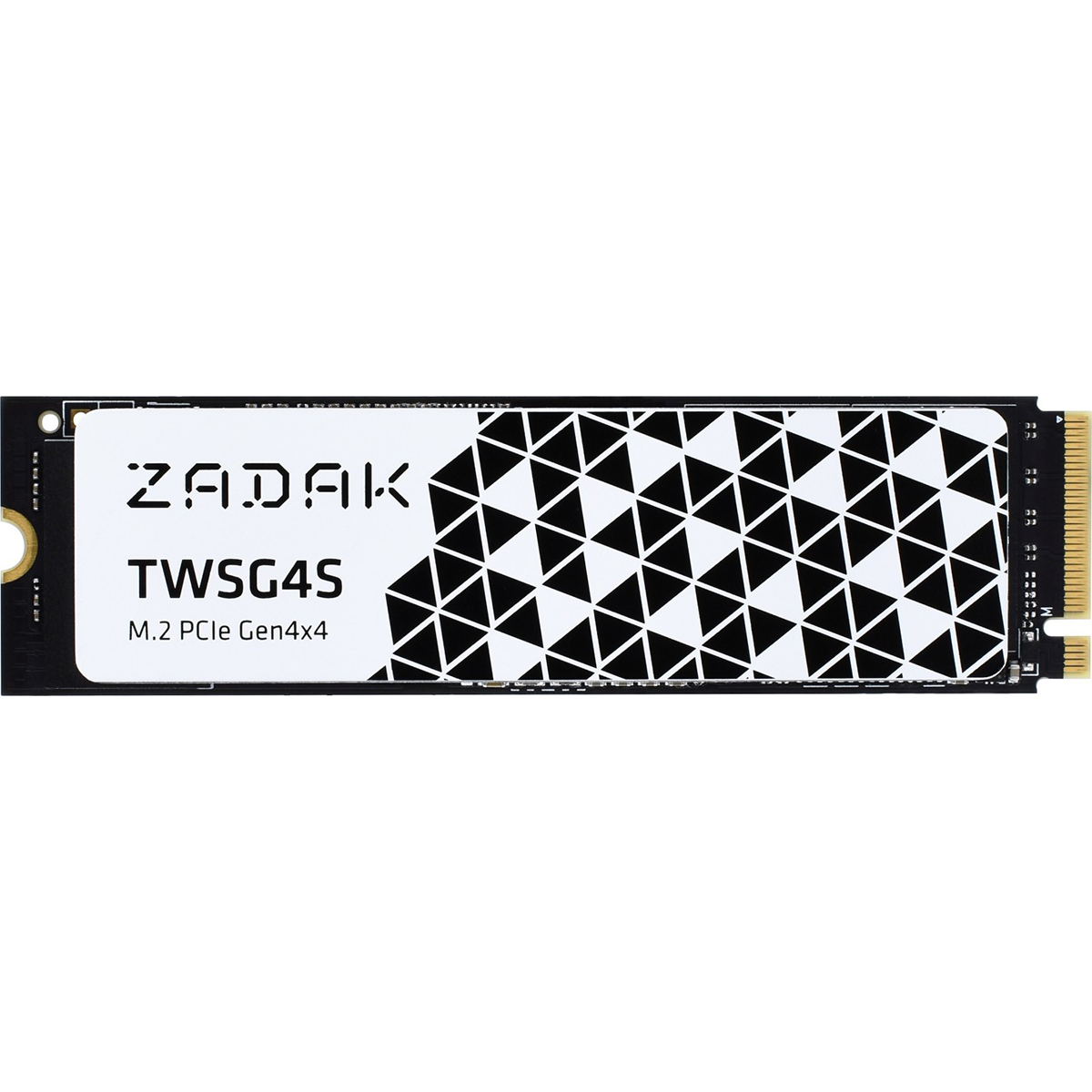 SSD Zadak TWSG4S 2TB, PCIe Gen 4x4 M.1.4 NVMe, Leitura 7400MBs e Gravação 7000MBs, ZS2TBTWSG4S-1
