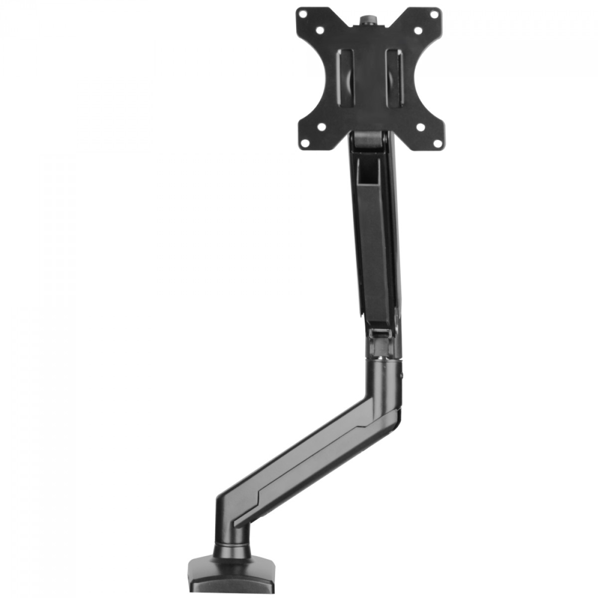 Suporte de Mesa Bluecase Ergo Flexy, Articulado, Com Pistão, Para Monitores 12 Até 32 Pol, Preto, BSMTG01-3BBX