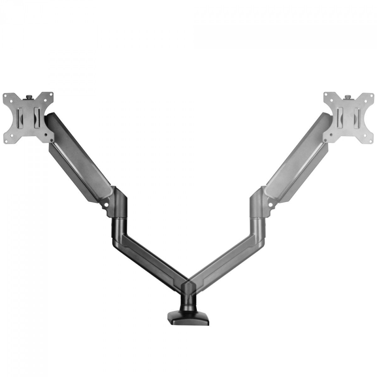 Suporte de Mesa Bluecase Ergo Flexy, Articulado, Com Pistão, Para Monitores 12 Até 32 Pol, Preto, BSMTG01-3BBX