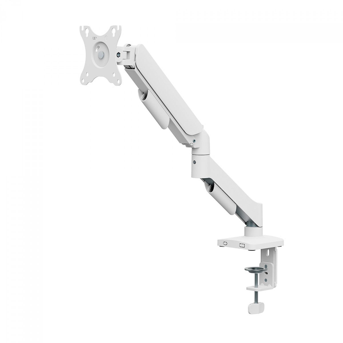 Suporte de Mesa Bluecase Ergo Flexy, Articulado, Para Monitores de 17" a 32", Branco, BSMTS01-1WBX