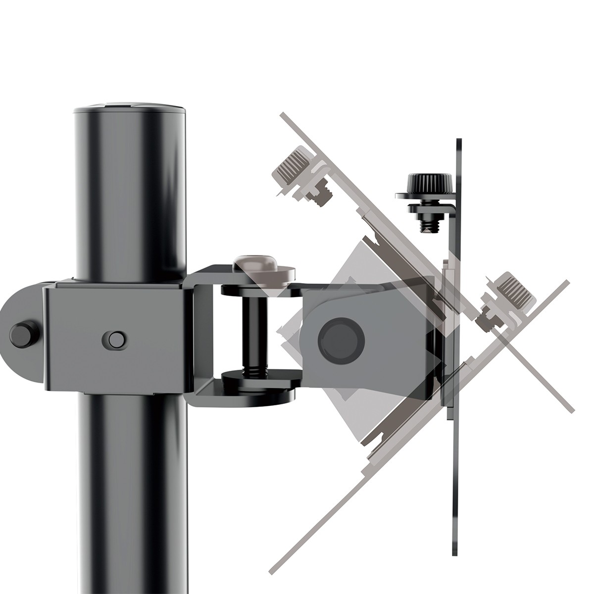 Suporte de Mesa Dr. Office Titan B10, Articulado, Ergonômico, Para Monitores de Até 32 Pol, DR-MA-B10S1M0K32INN10BN
