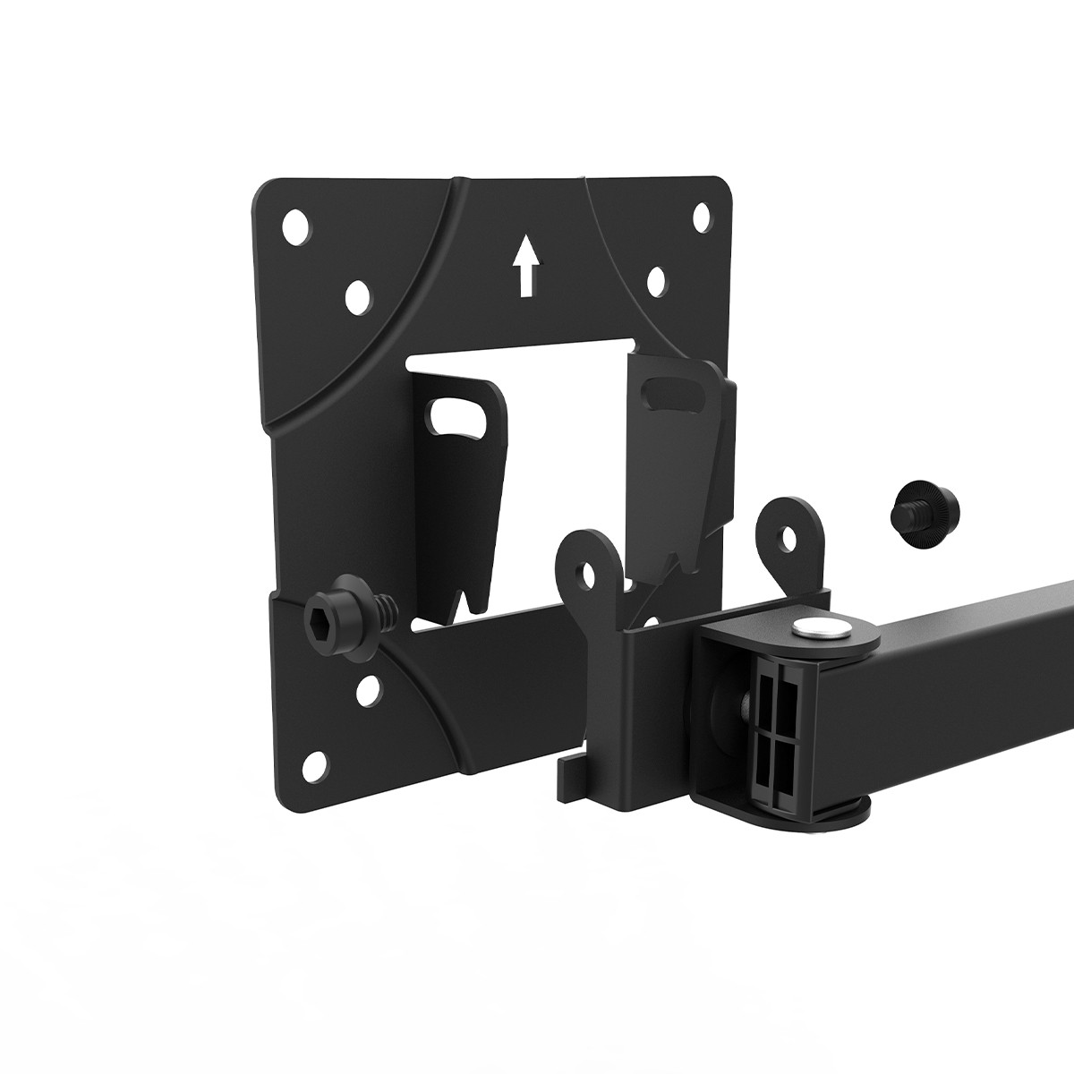Suporte de Mesa Dr. Office Titan D25, Ergonômico, Para Monitor de Até 32 Pol E Notebook, DR-MA-D25T1M0K32IYN10BN