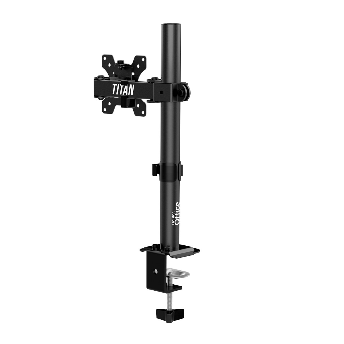 Suporte de Mesa Dr. Office Titan K10, Ergonômico, Para Monitores de 13 Até 32 Pol, DR-MA-K10T1M0K32INN10BN