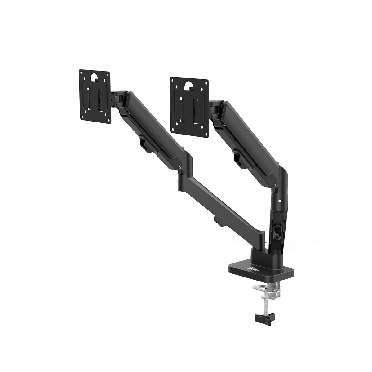 Suporte de Mesa Dr. Office Titan Z120, Articulado, Com Pistão, Para 2 Monitores de Até 32 Pol, DR-MA-Z12T2M0K32INN10BN