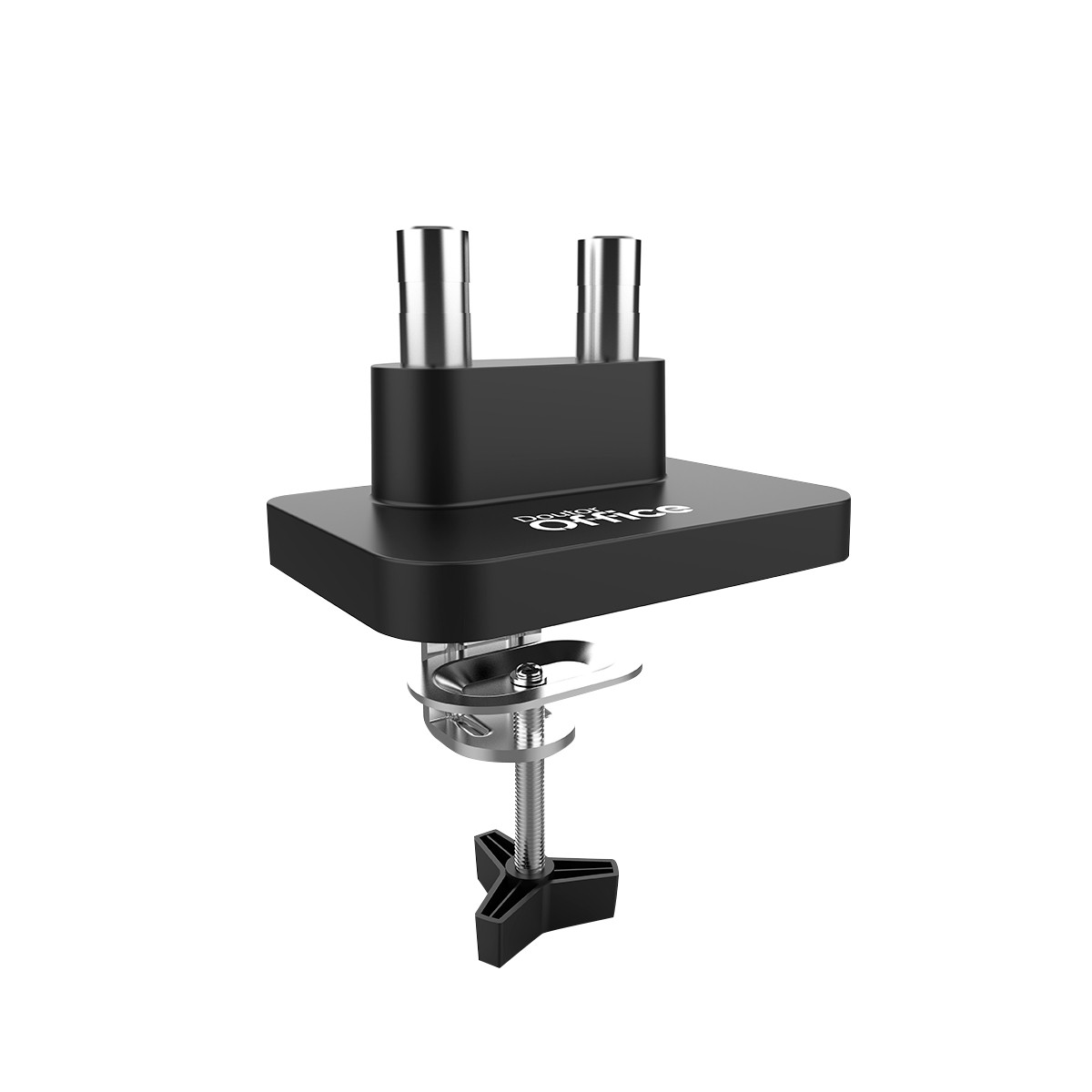 Suporte de Mesa Dr. Office Titan Z120, Articulado, Com Pistão, Para 2 Monitores de Até 32 Pol, DR-MA-Z12T2M0K32INN10BN