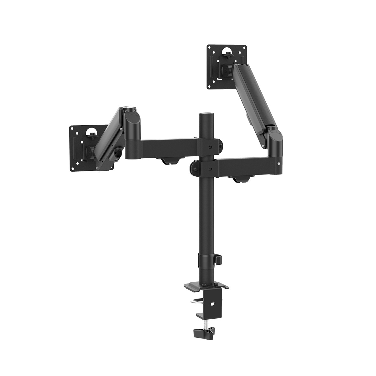 Suporte de Mesa Dr. Office Titan Z120-S, Articulado, Com Pistão, Para 2 Monitores de Até 32 Pol, DR-MA-Z12S2M0K32INN10BN