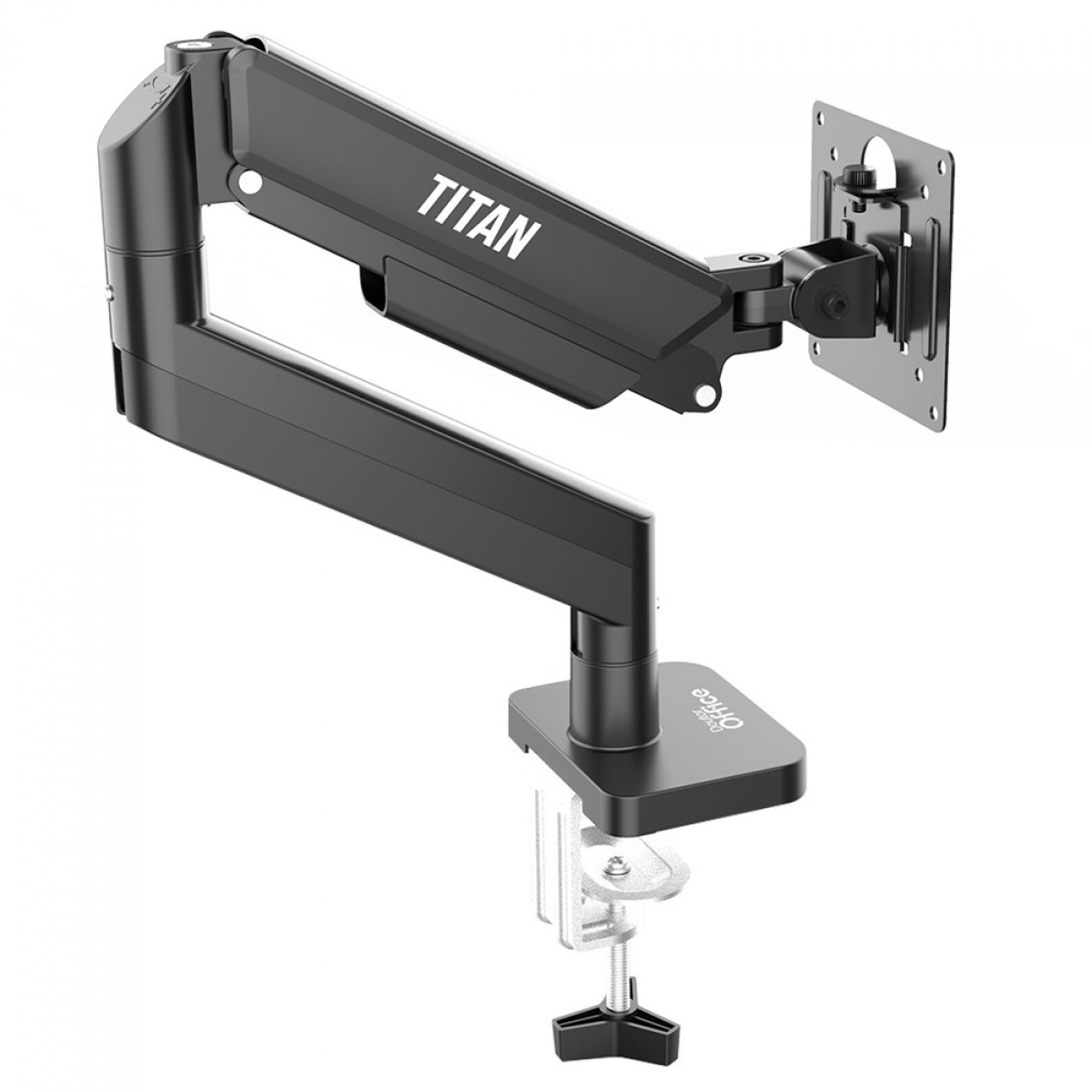Suporte de Mesa Dr. Office Titan Z200, Articulado, Com Pistão, Para Monitores de Até 32 Pol, DR-MA-Z20T1M0K32INN10BN