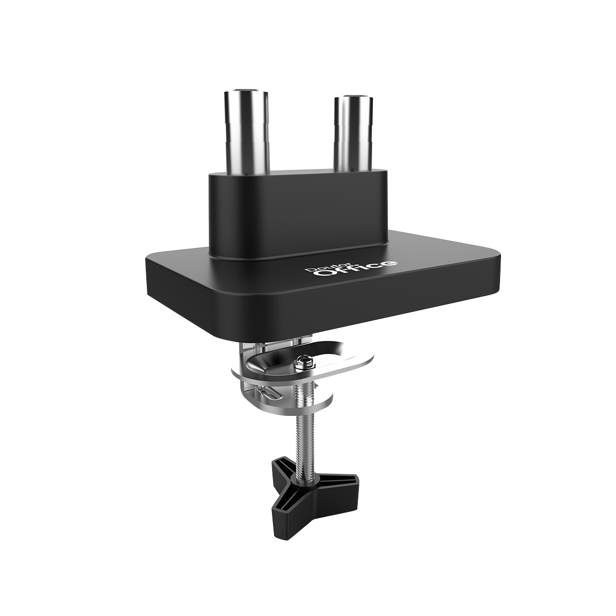 Suporte de Mesa Dr. Office Titan Z220, Articulado, Com Pistão, Para 2 Monitores de Até 32 Pol, DR-MA-Z22T2M0K32INN10BN