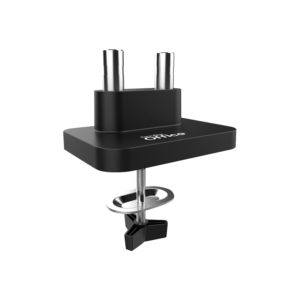 Suporte de Mesa Dr. Office Titan Z220, Articulado, Com Pistão, Para 2 Monitores de Até 32 Pol, DR-MA-Z22T2M0K32INN10BN