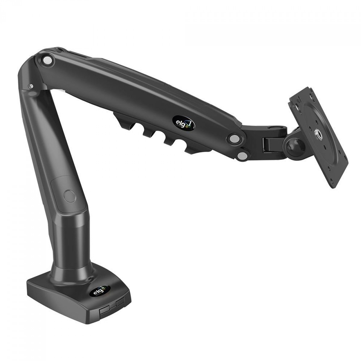 Suporte De Mesa Elg Ergonômico Articulado Com Pistão Para Monitores De 17 A 35 F80n 6734