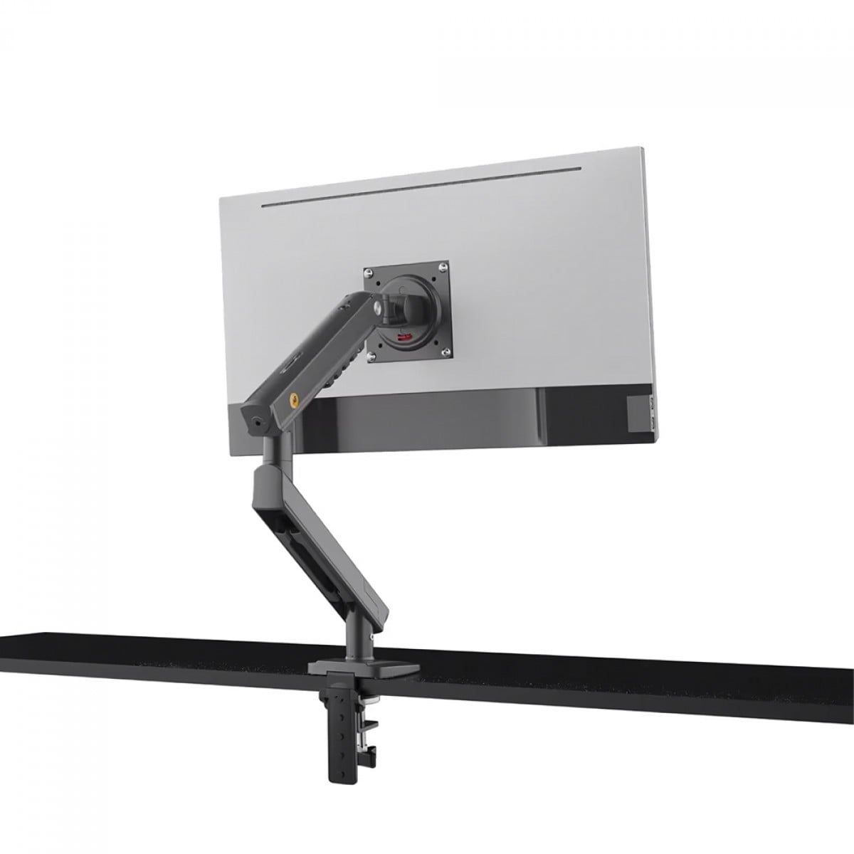 Suporte de Mesa Ergonômico North Bayou Single Arm A5-B, Articulado, Para Monitores 17 Até 32 Pol, Preto