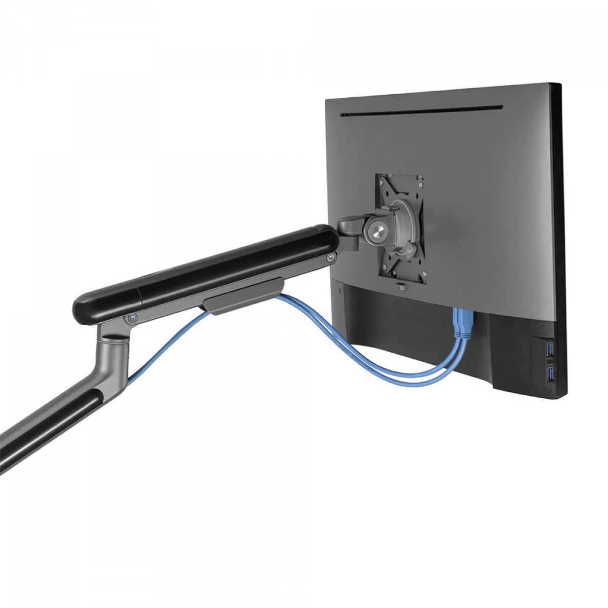Suporte de Monitor Elements Aice, Articulado, Preto 
