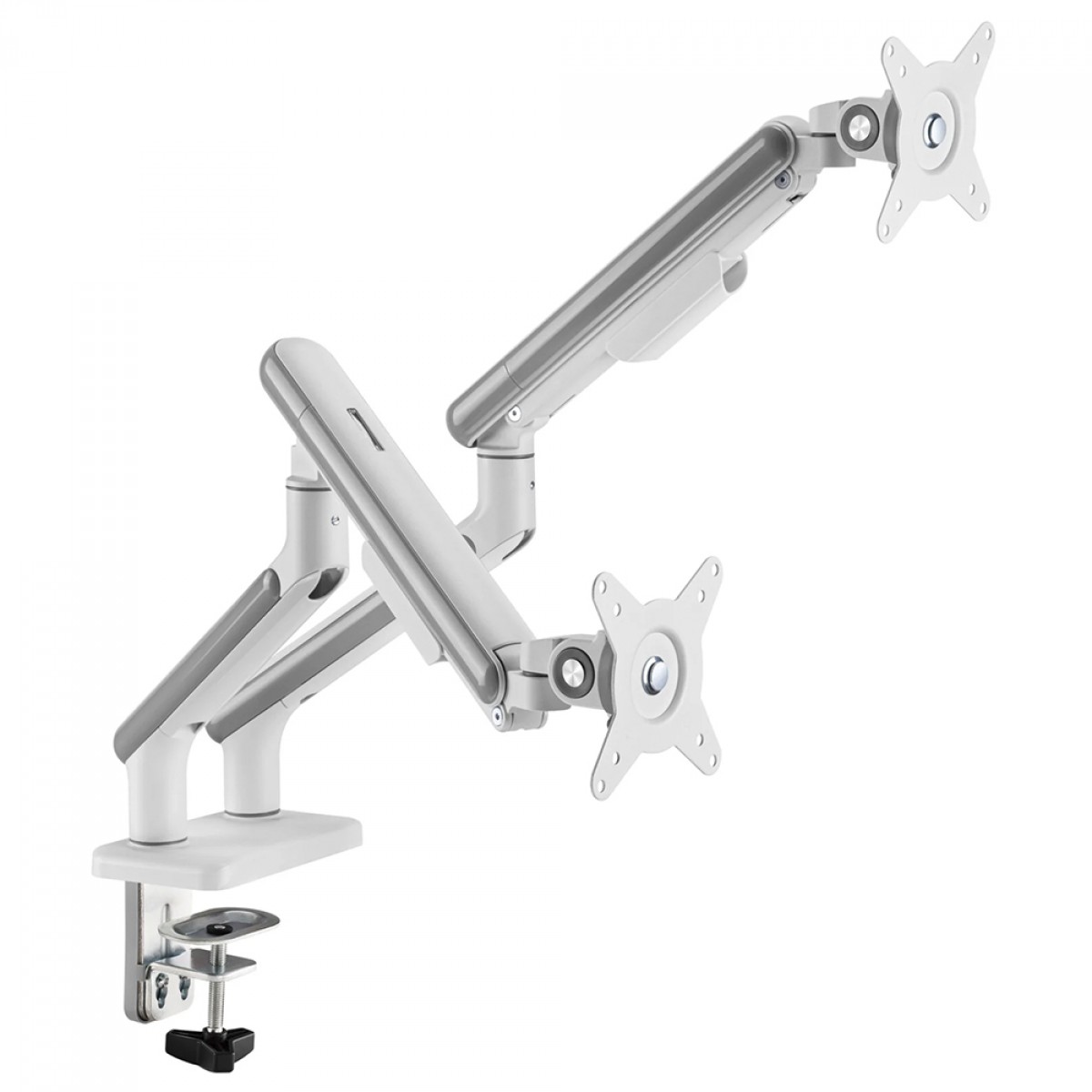 Suporte de Monitor Elements Aice Duo, Articulado, Branco