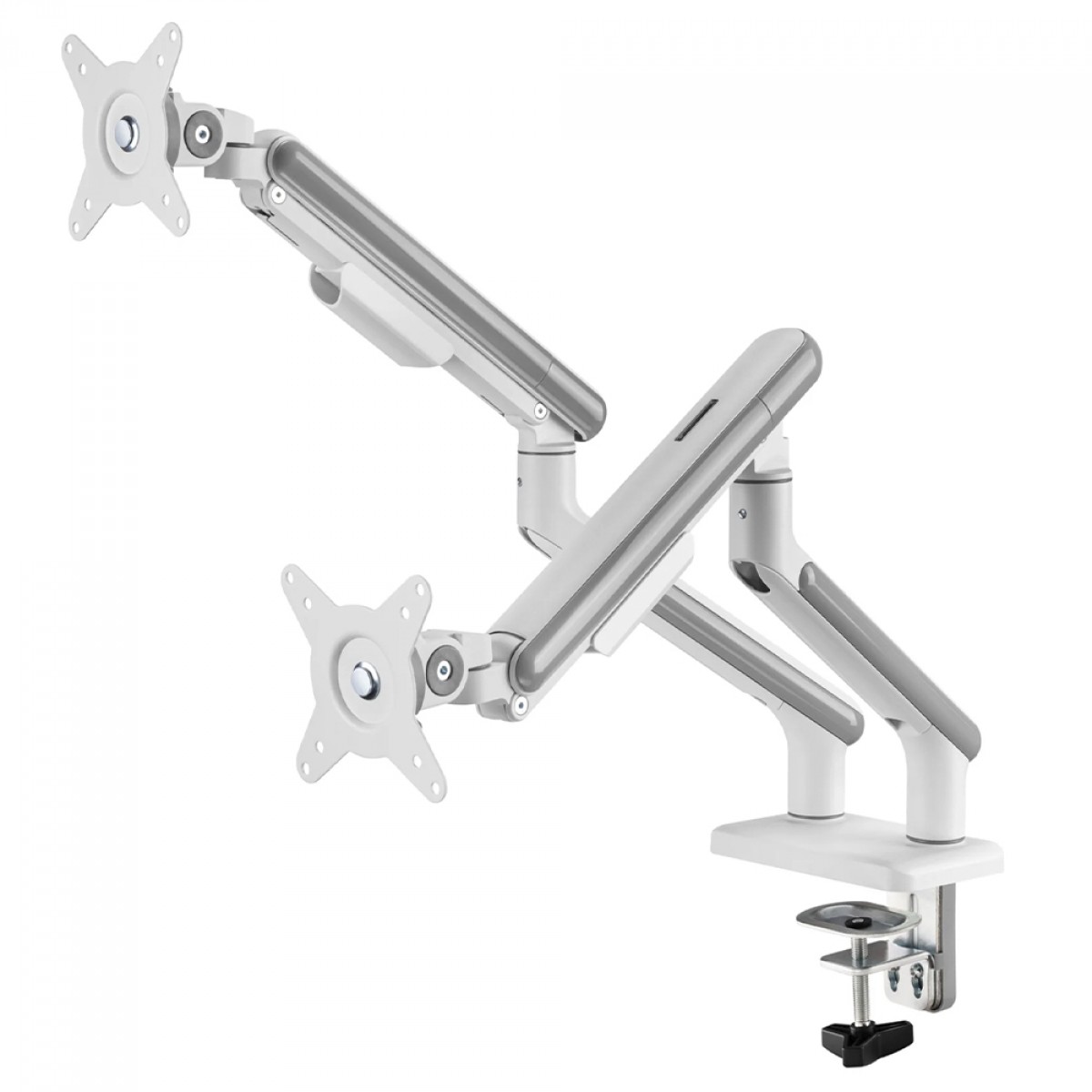 Suporte de Monitor Elements Aice Duo, Articulado, Branco