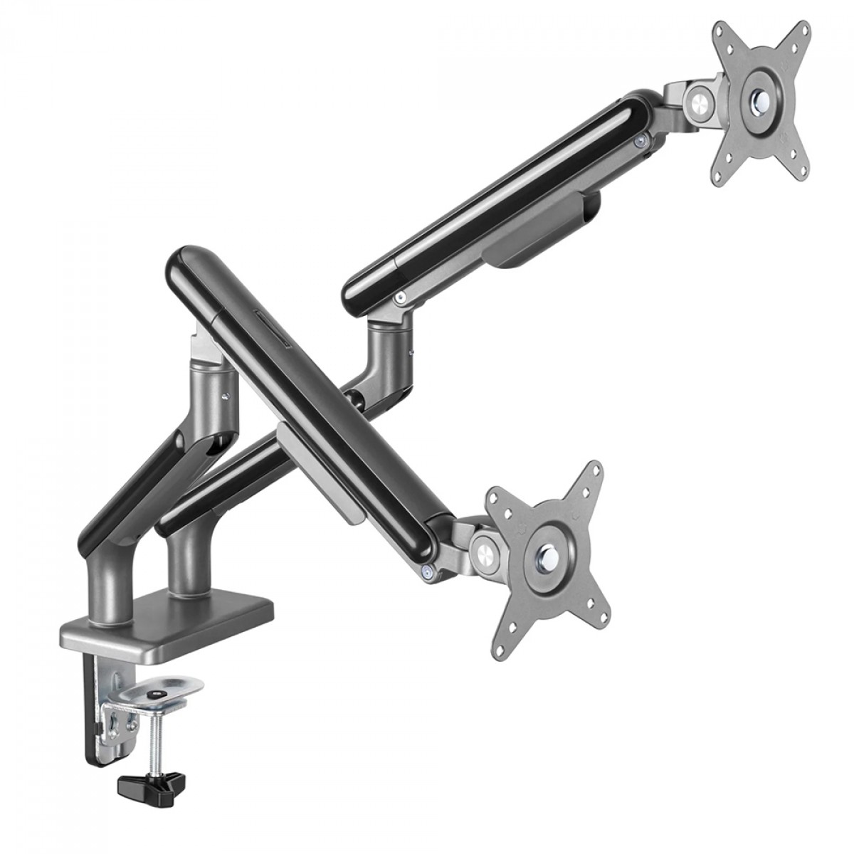 Suporte de Monitor Elements Aice Duo, Articulado, Preto