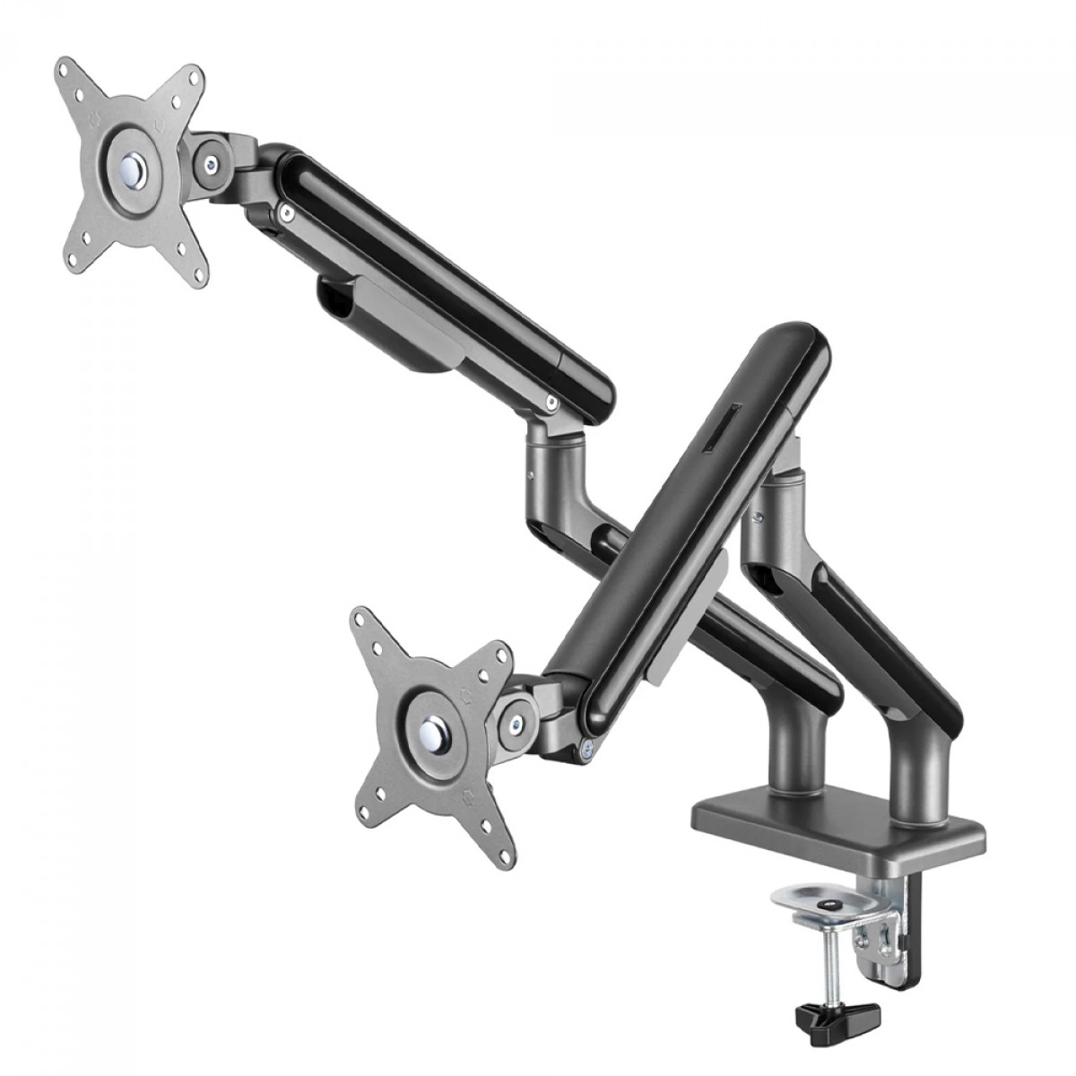 Suporte de Monitor Elements Aice Duo, Articulado, Preto