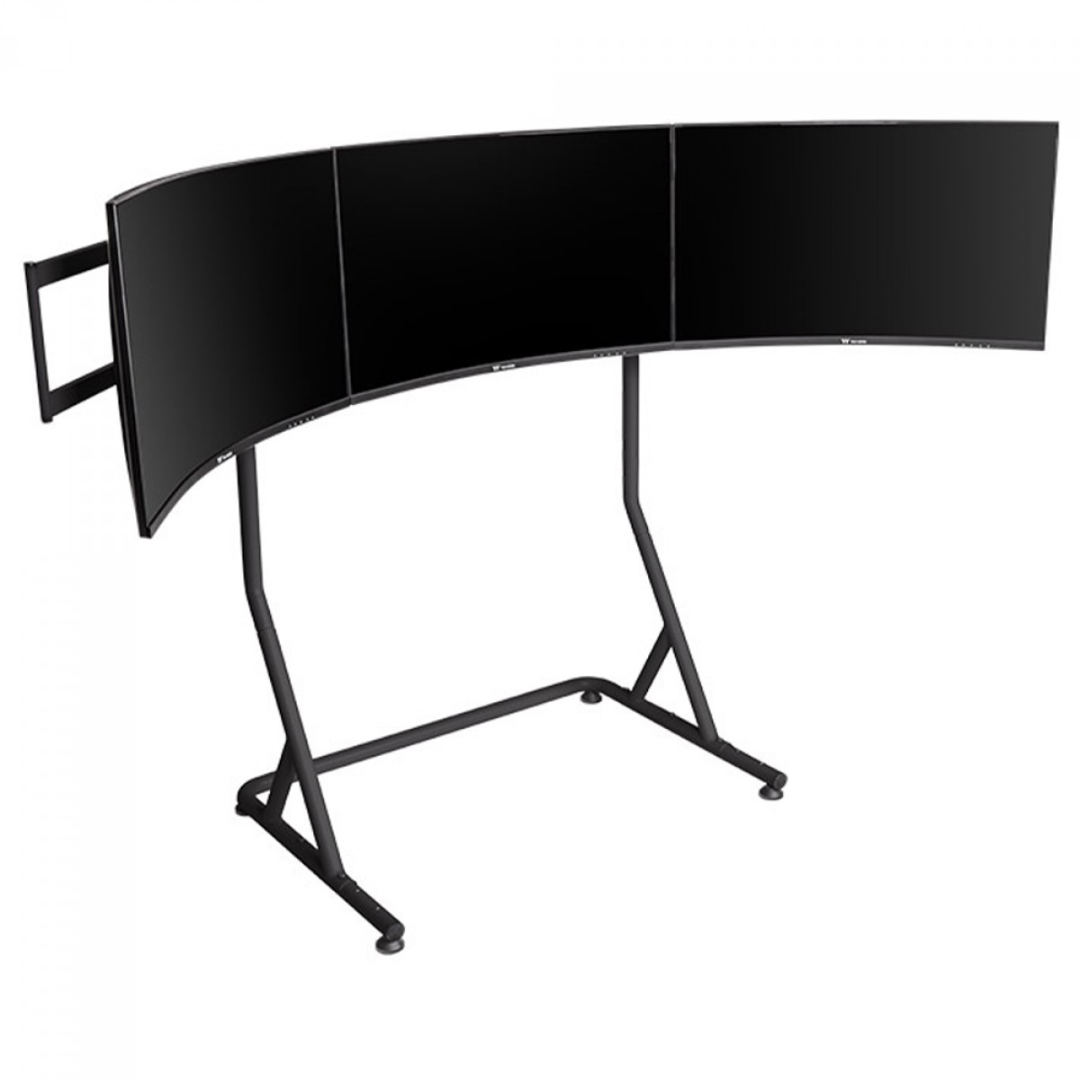 Suporte de Monitor Thermaltake Racing Pro, Compatível Com Cockpit GR500, Para Até 3 Monitores de 32 Pol, Preto, GSC-MSP-MDSLBB-01