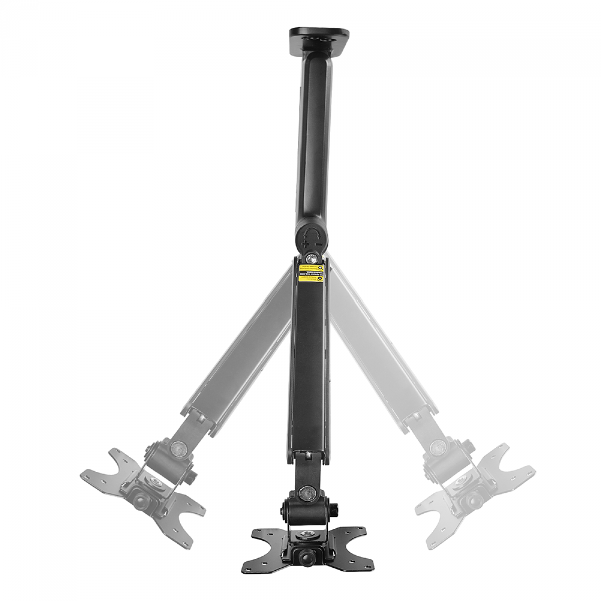 Suporte de Parede Bluecase, Ergonômico, Articulado, Com Pistão, Para Monitores de 12 a 32", BSPMTG01-2