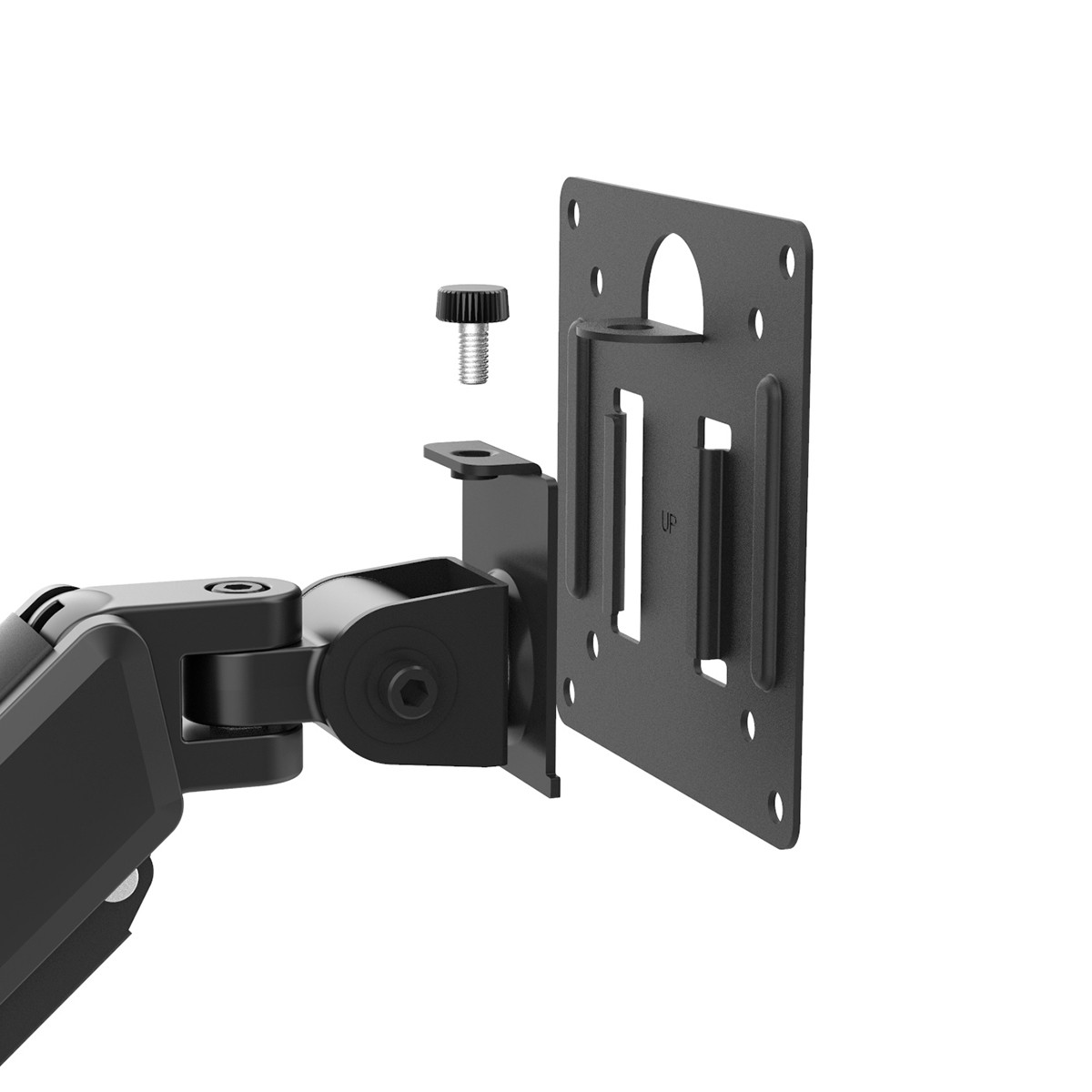 Suporte de Parede Dr. Office Titan Z105, Articulado, Com Pistão, Para Monitores de Até 32 Pol, DR-MA-Z15W1M0K32INN10BN